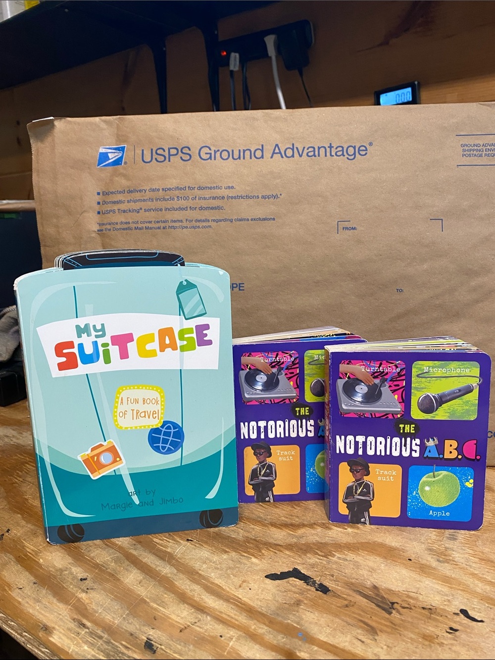 My Suitcase Kids Travel Book Set - Aqua & Purple